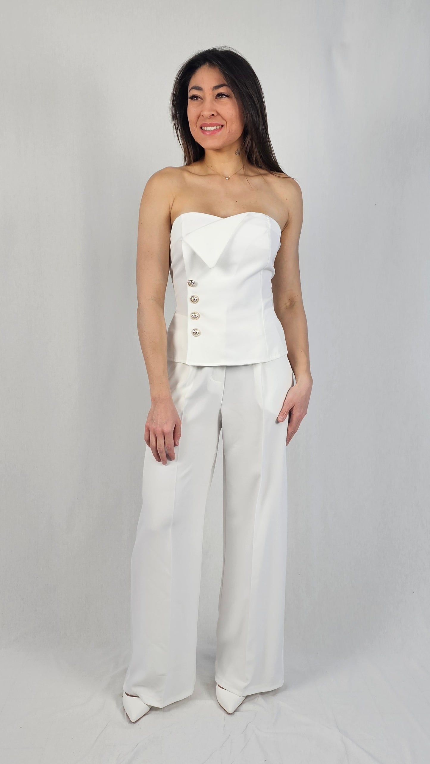 Ensemble tailleur bustier MADY