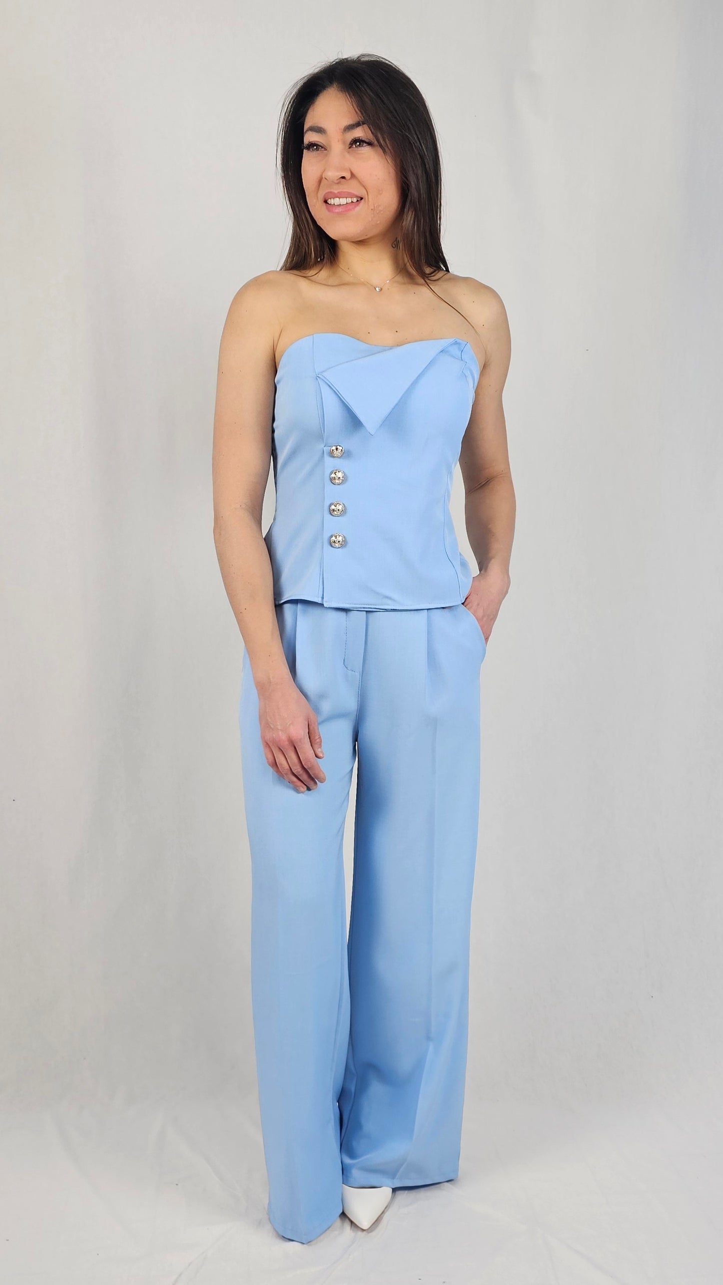 Ensemble tailleur bustier MADY