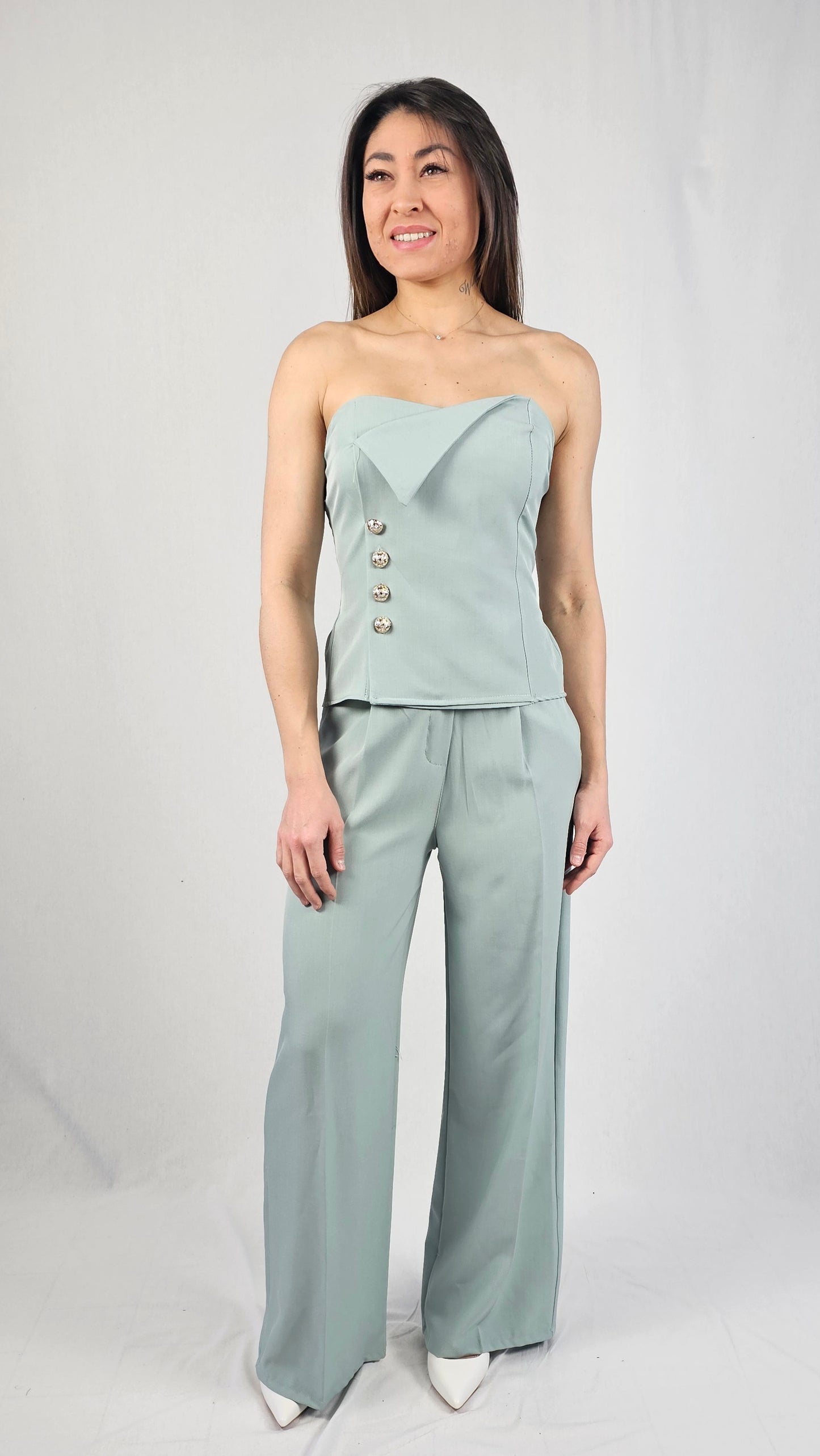 Ensemble tailleur bustier MADY