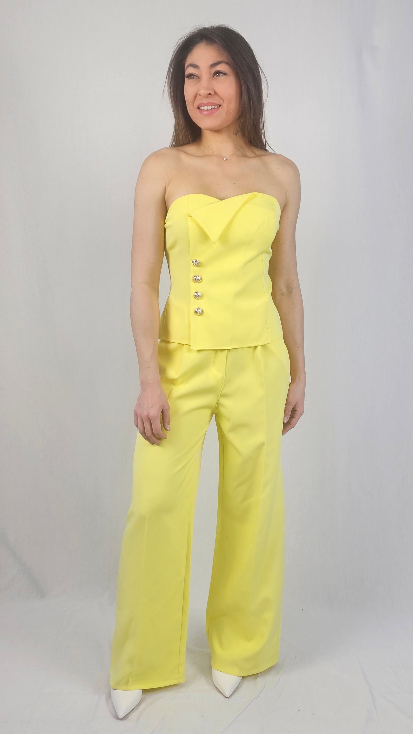 Ensemble tailleur bustier MADY