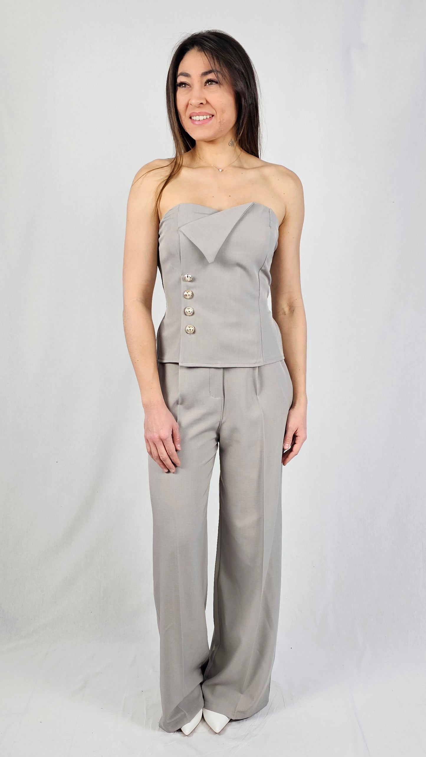 Ensemble tailleur bustier MADY