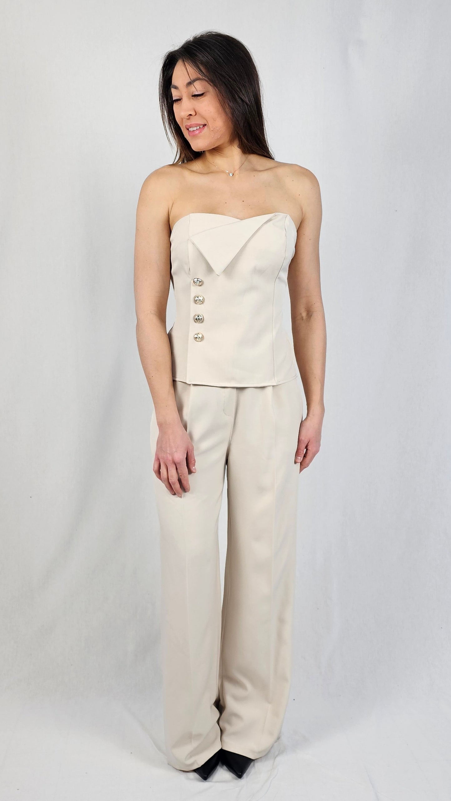 Ensemble tailleur bustier MADY