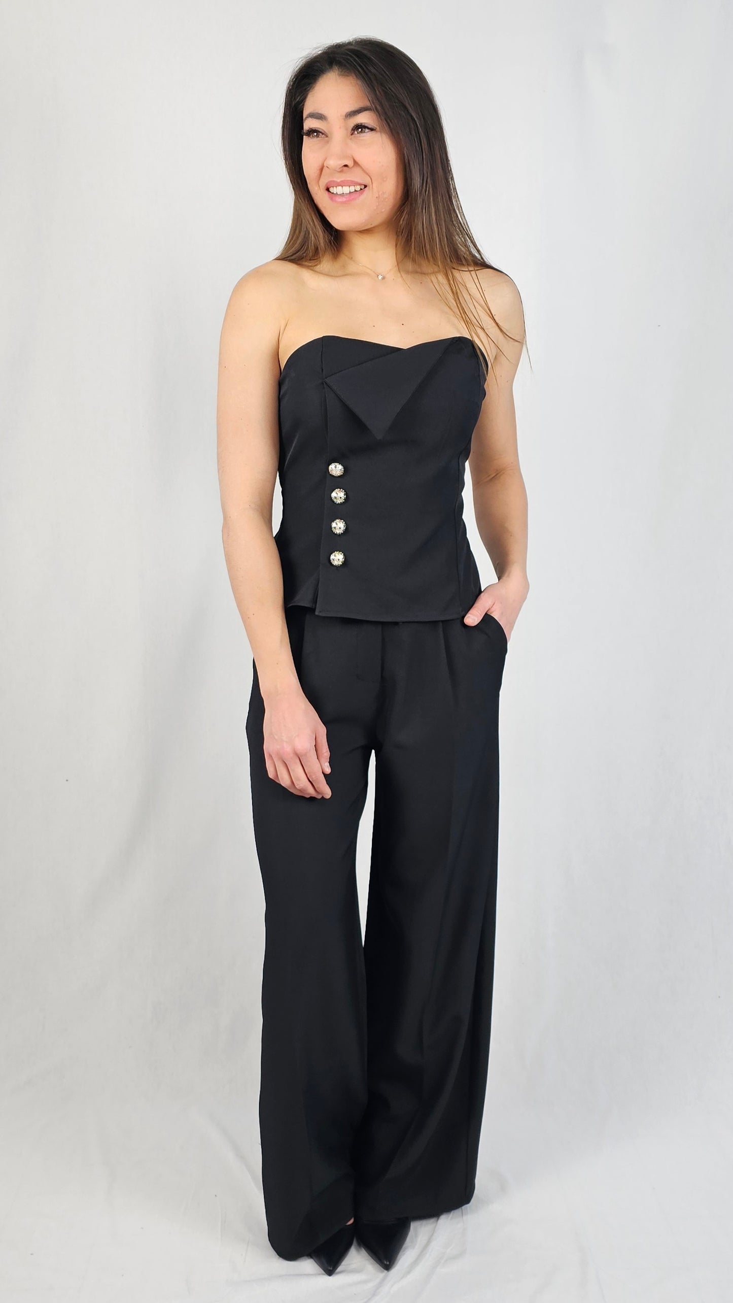 Ensemble tailleur bustier MADY