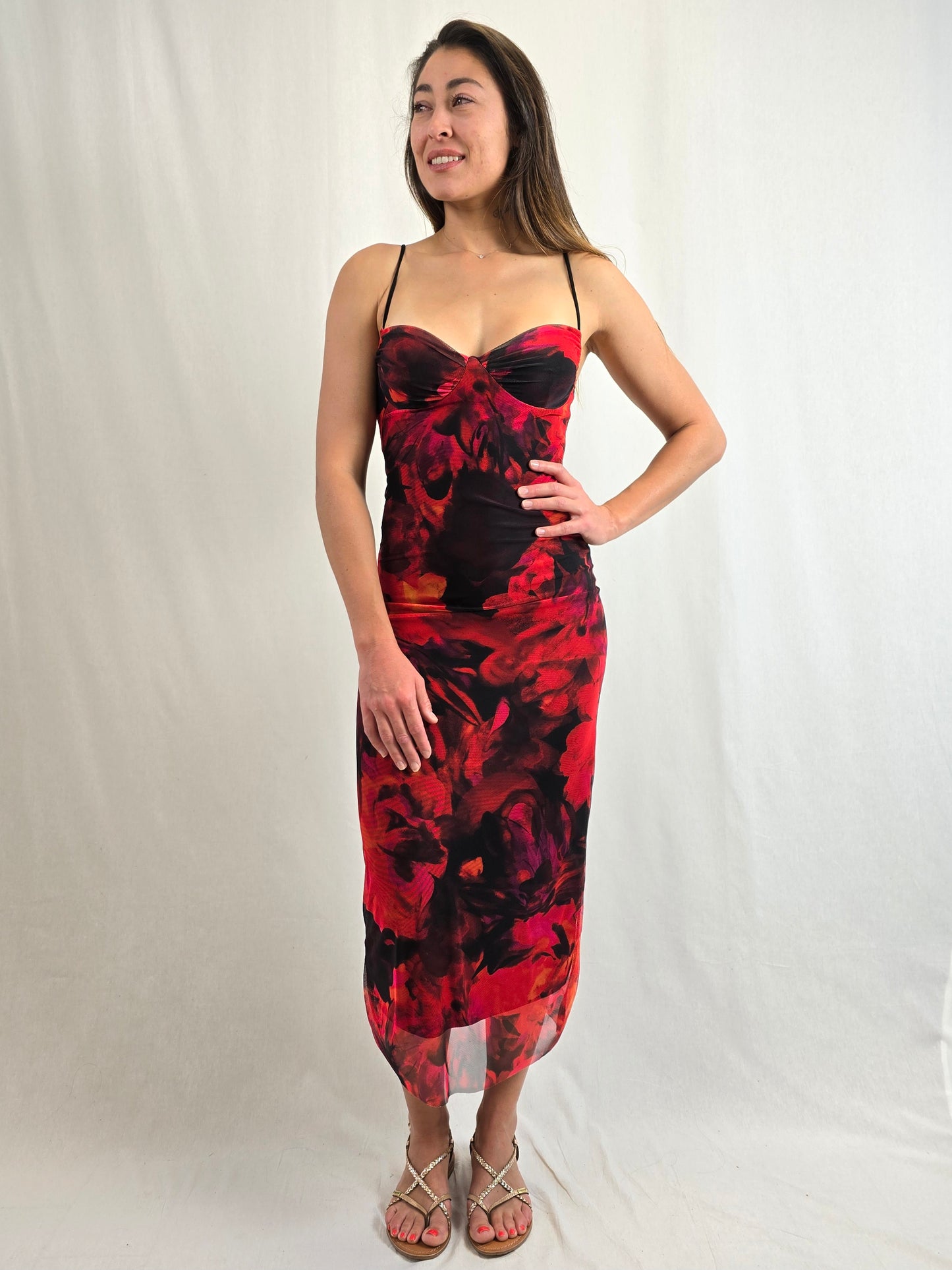 Robe longue imprimé - HANA