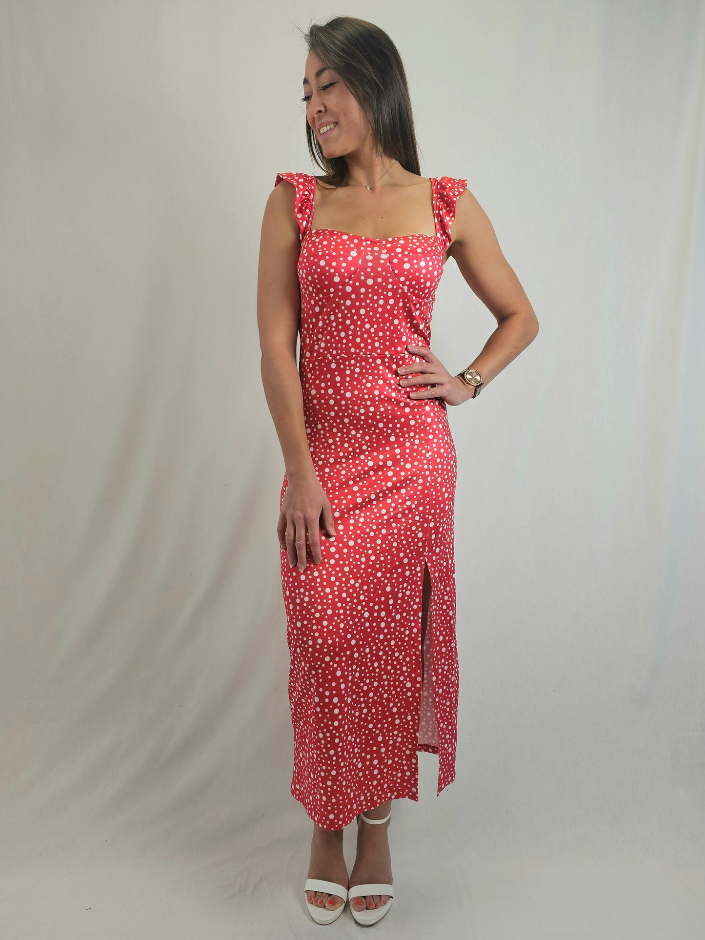 Robe à pois MELANIE
