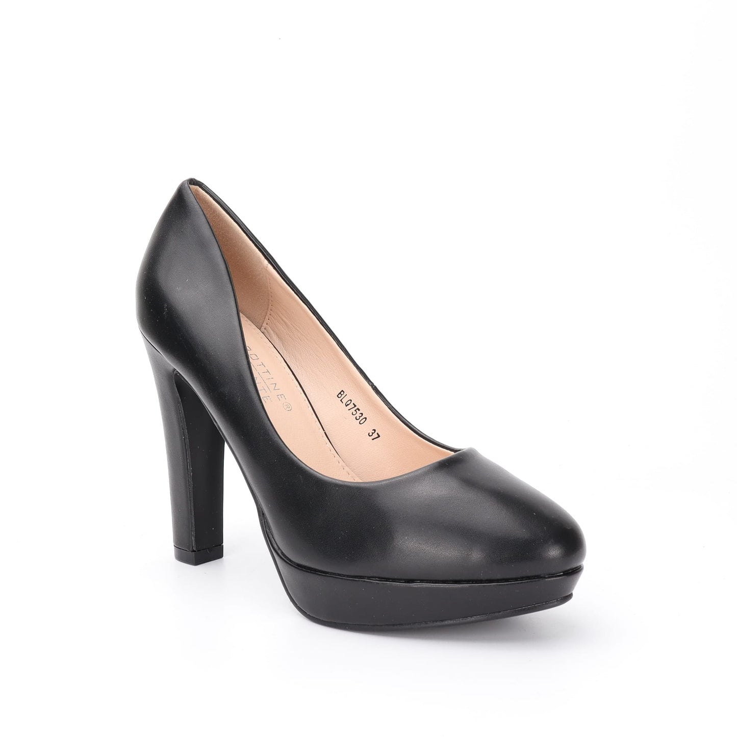 Escarpins à plateforme noirs – ZIA