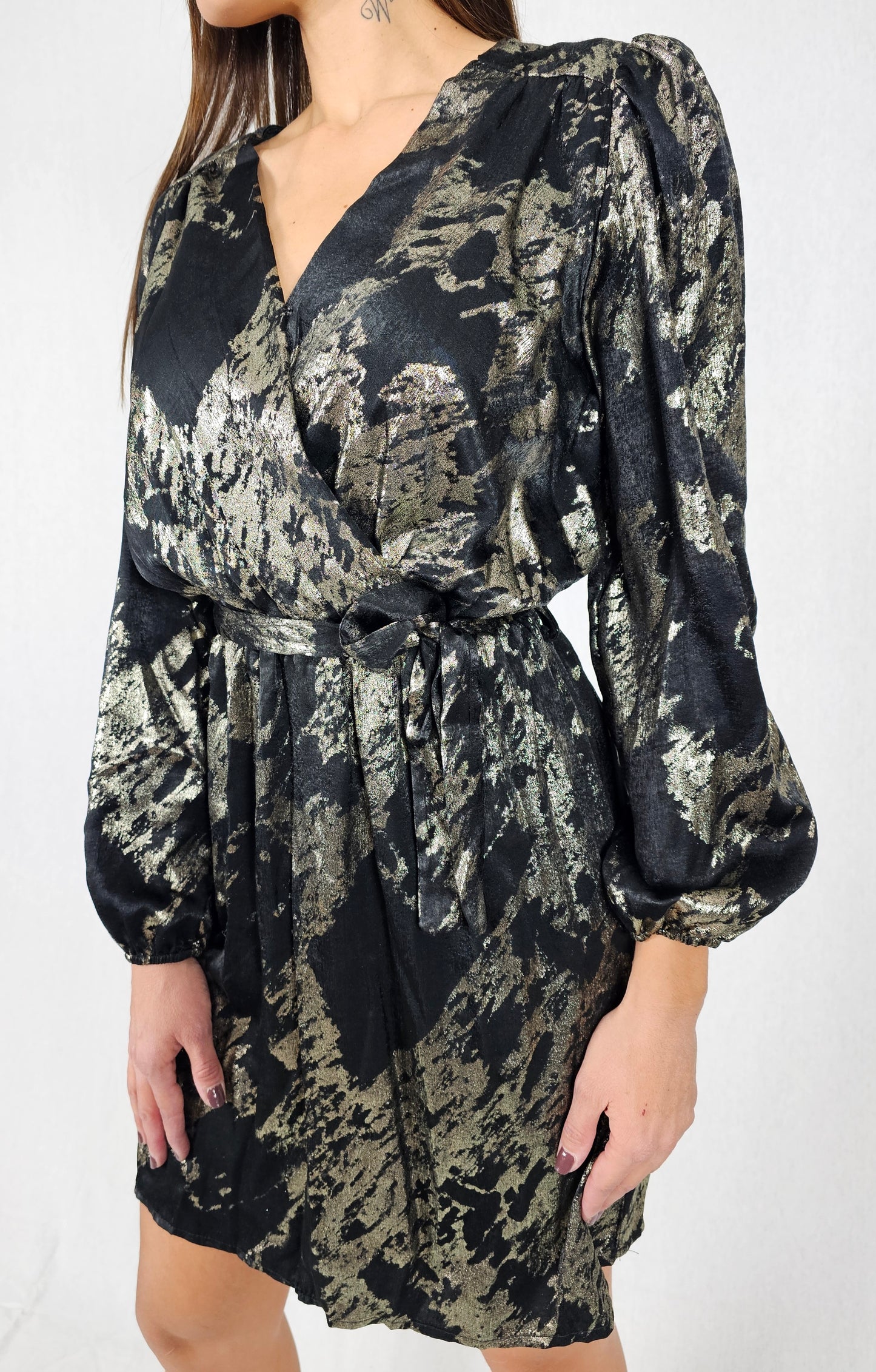 Robe cache-cœur - ÉLÉNA
