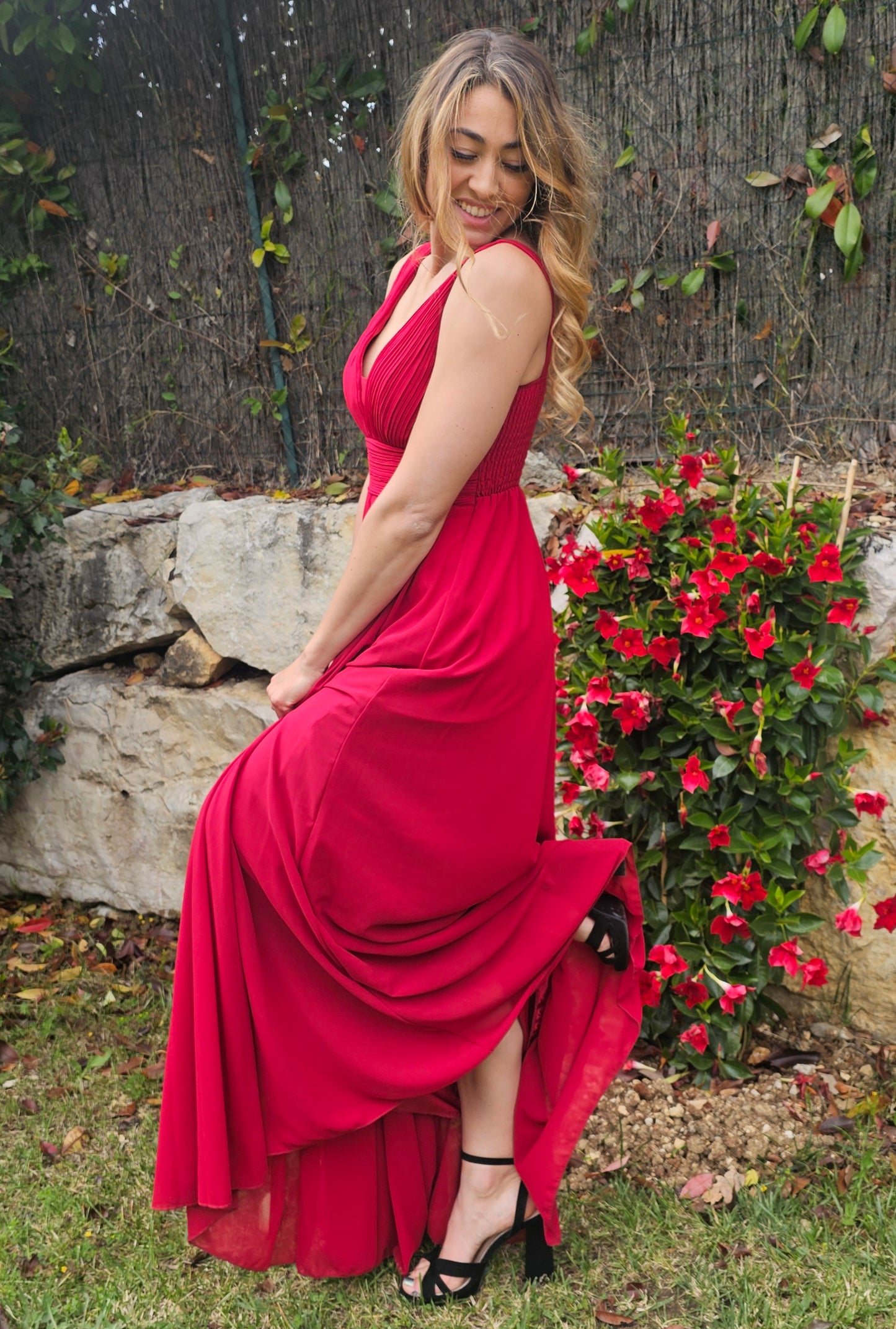 Robe cocktail soir - EMILIE