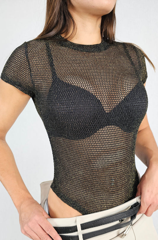 Body en résille - TINA