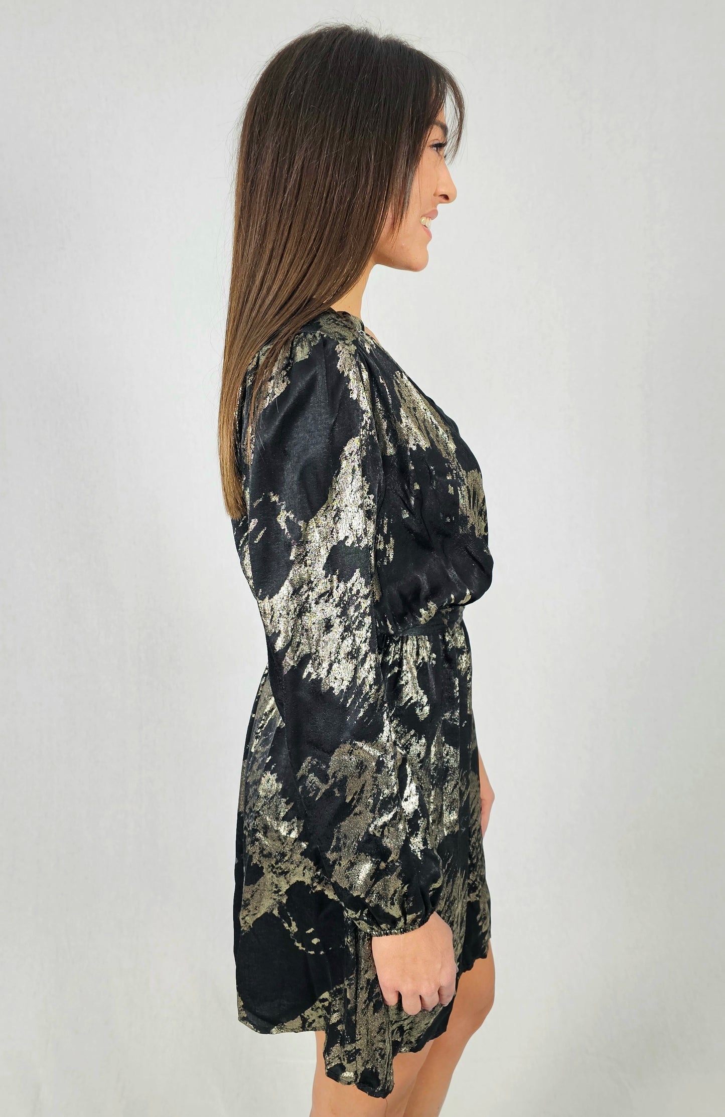 Robe cache-cœur - ÉLÉNA