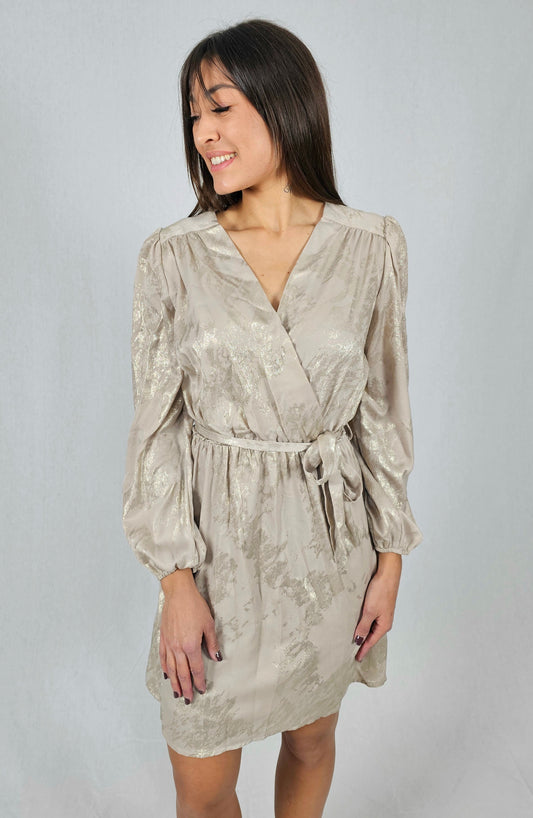 Robe cache-cœur - ÉLÉNA