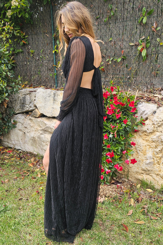 Robe cocktail à paillettes - AMANDINE