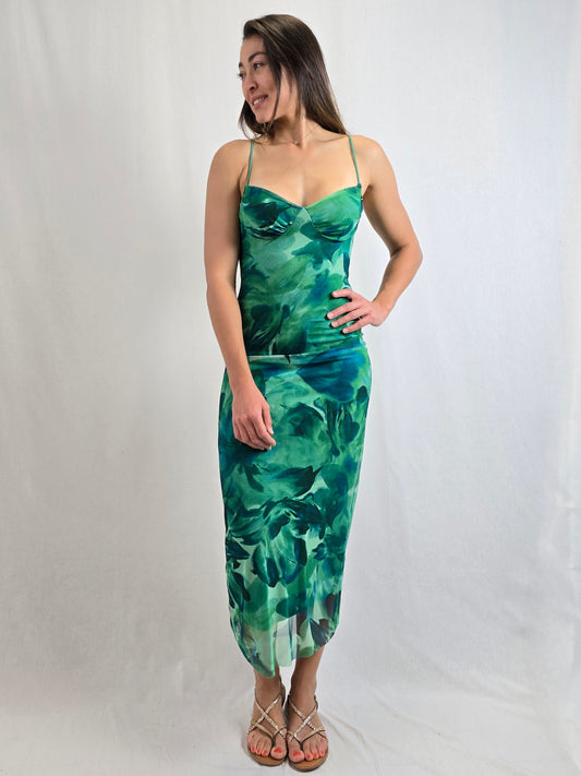 Robe longue imprimé - HANA