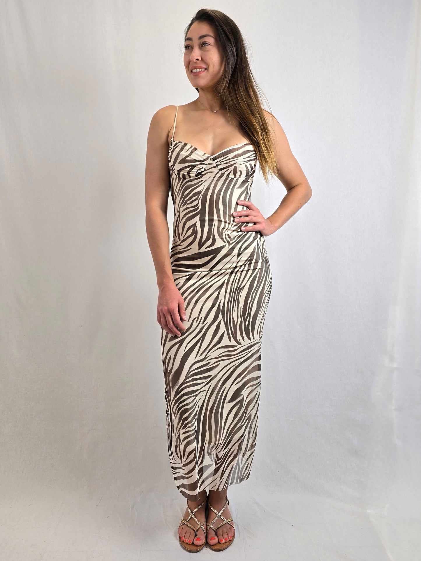 Robe longue imprimé - HANA