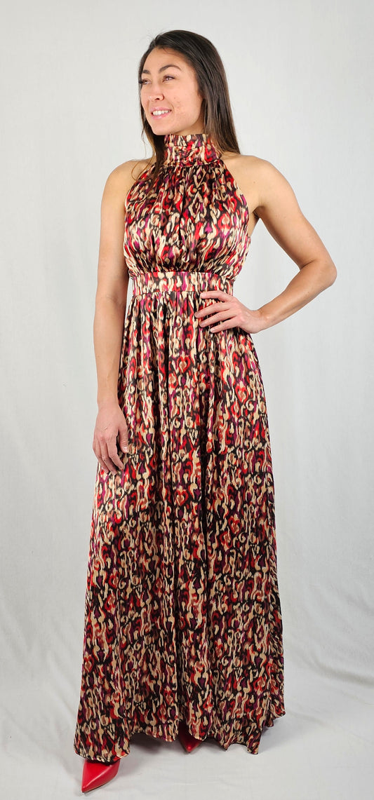Robe longue satin - EYA