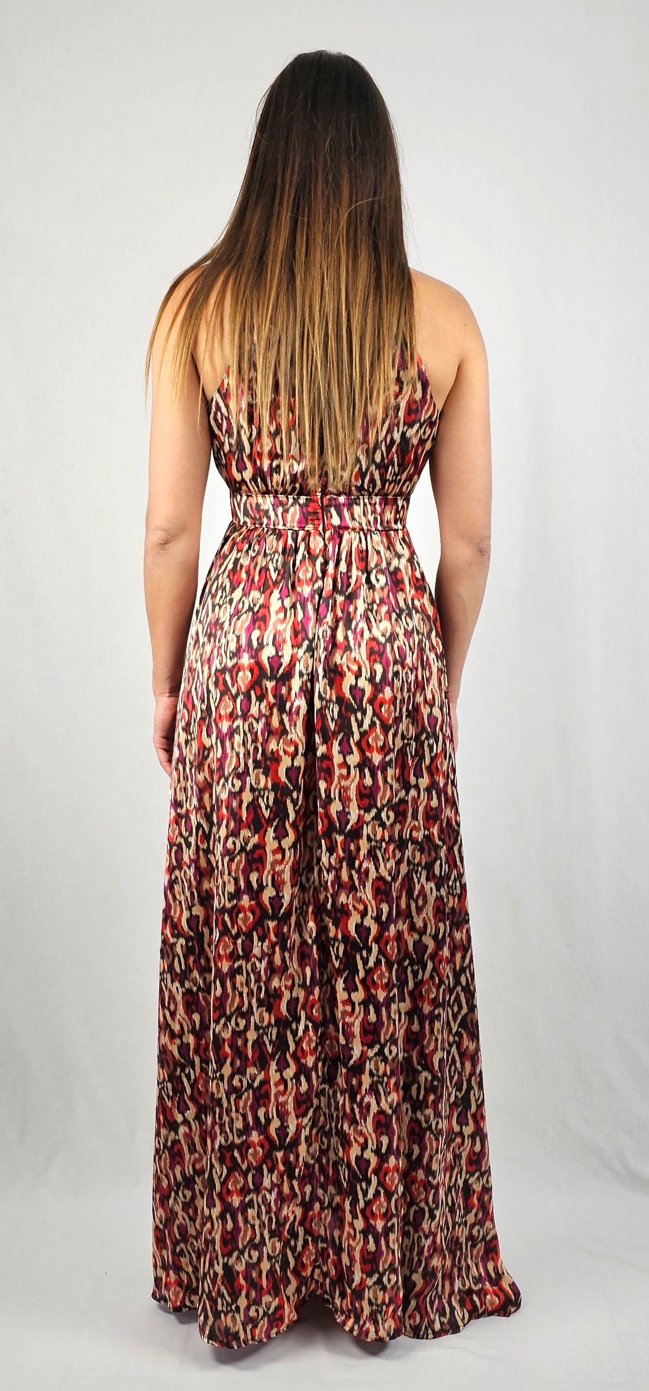 Robe longue satin - EYA