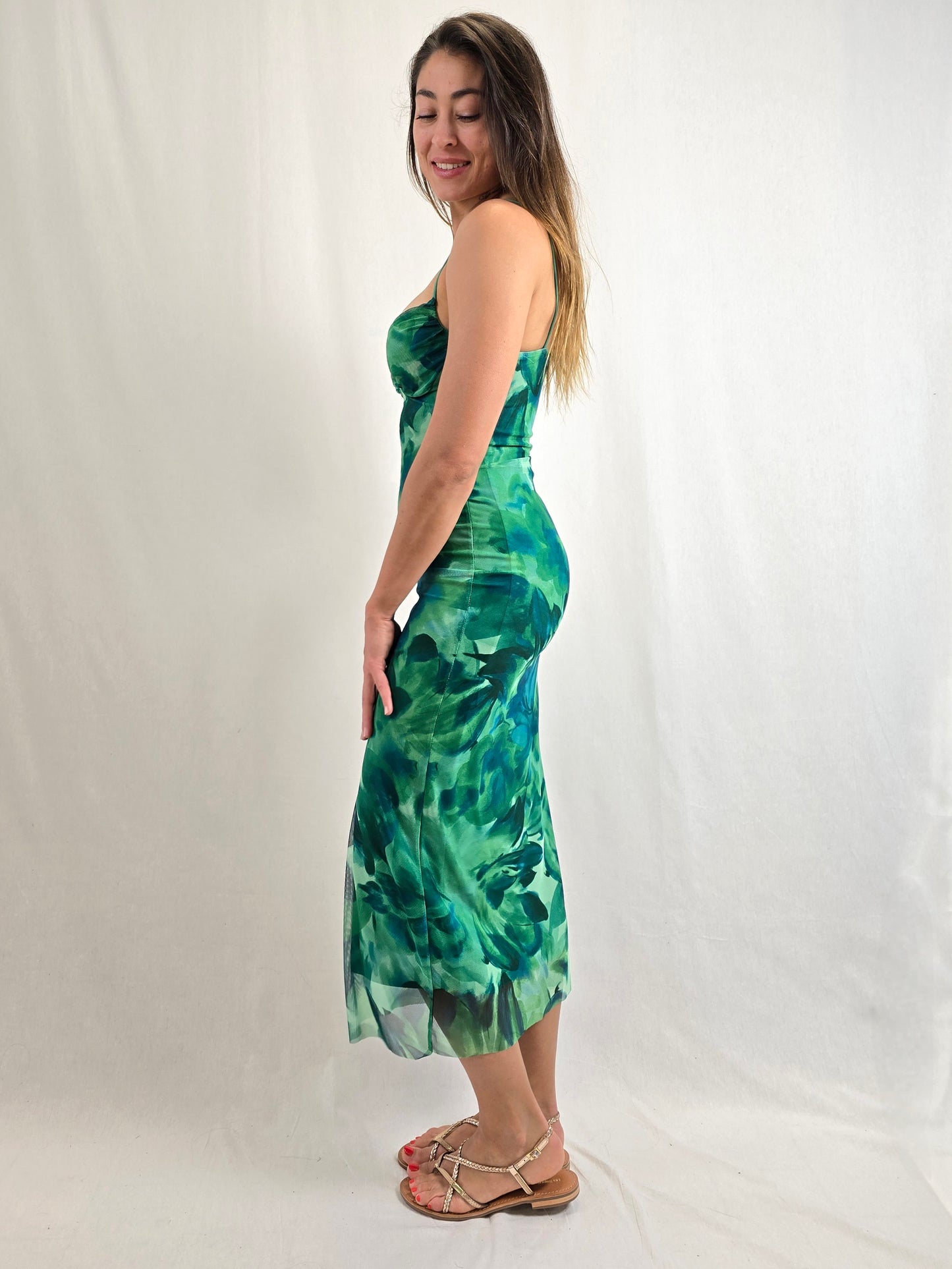 Robe longue imprimé - HANA