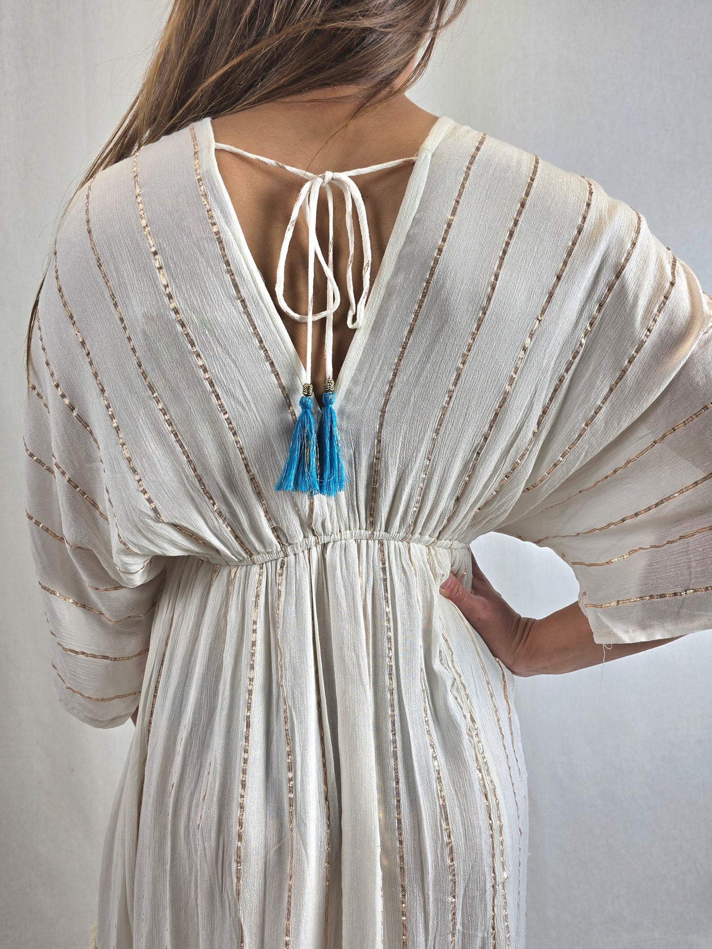 Robe longue bohème brodé SOHANE
