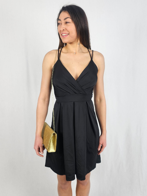 Robe noire évasée - ABY
