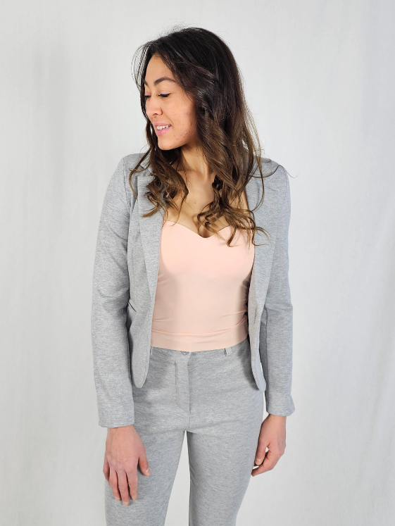 Veste tailleur grise TARA