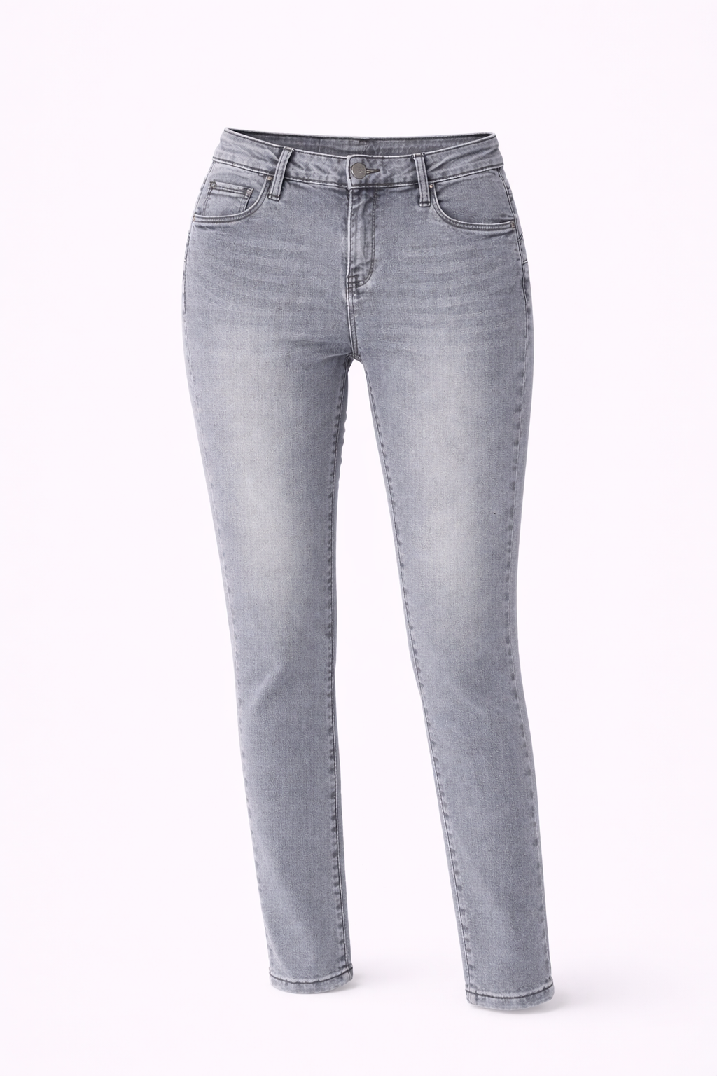 Jean slim taille haute