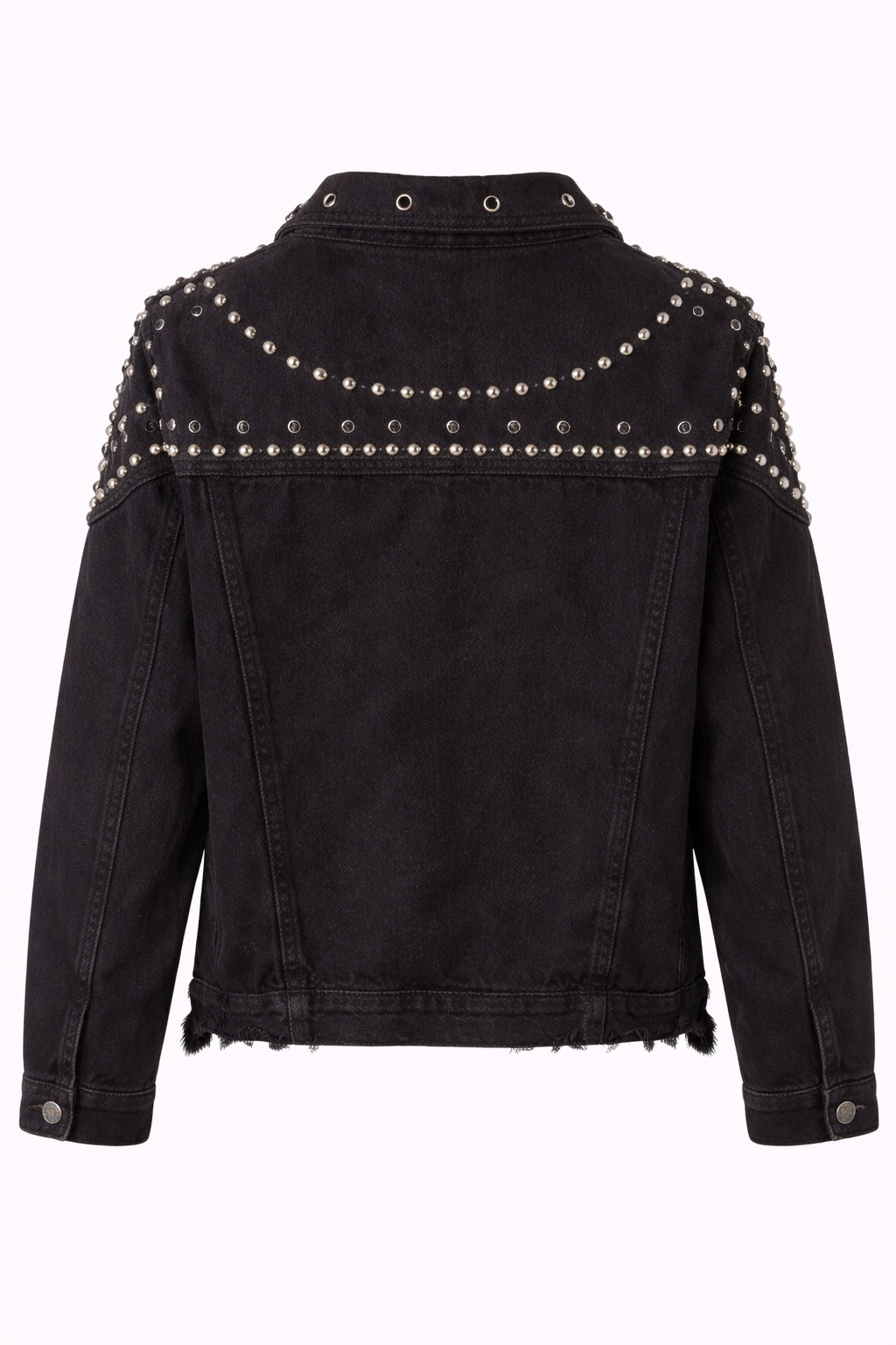 Veste cloutée – Coupe oversize